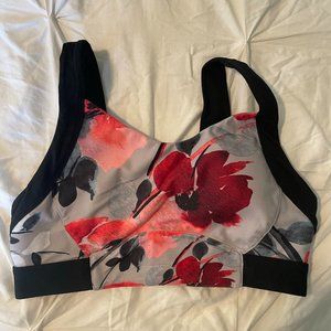 Fabletics Rae High Support Sports  Bra - Bountiful Black - L